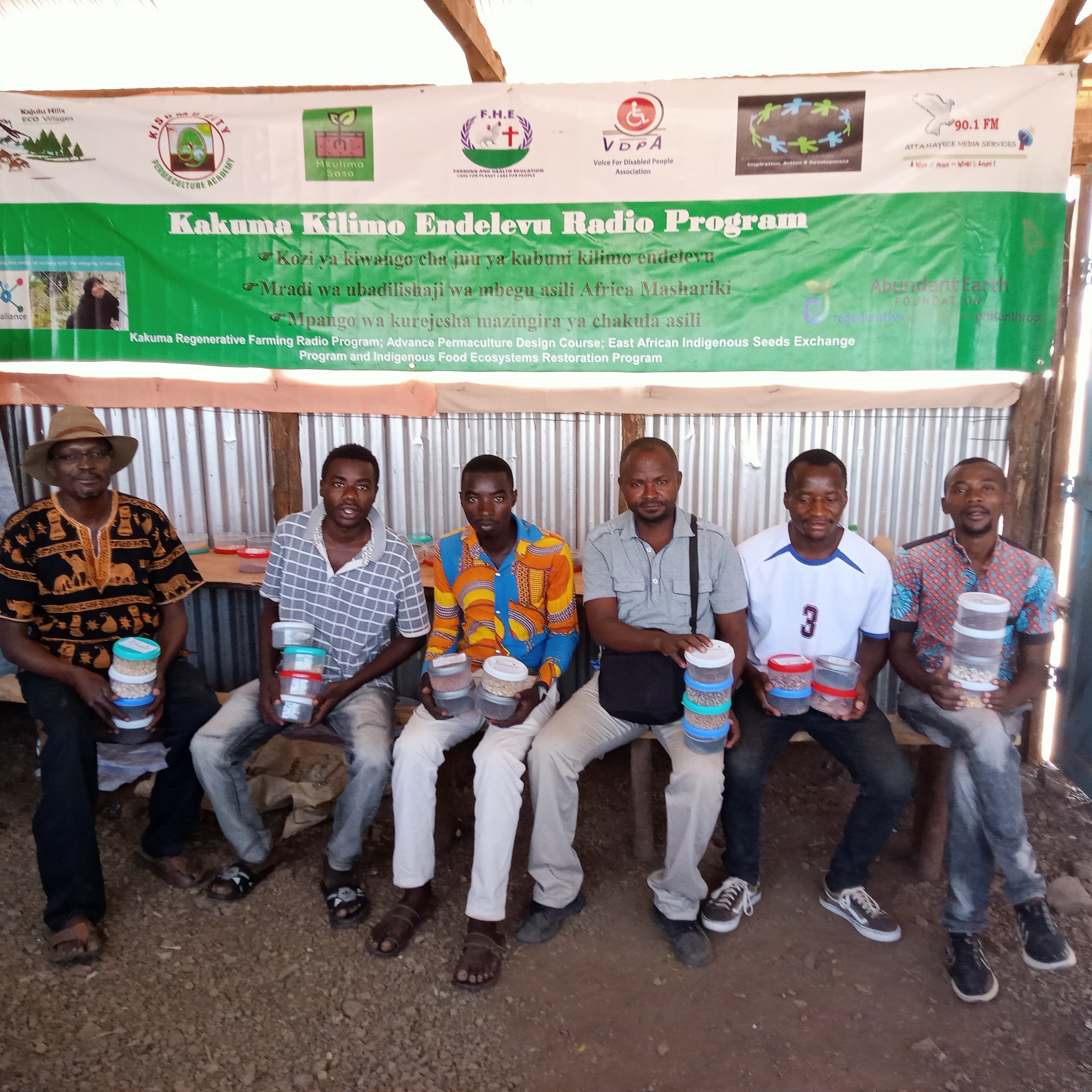 Permaculture radio program in Kakuma camp