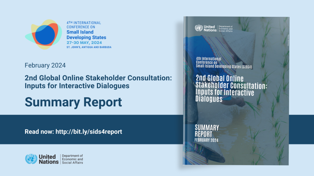 Announcement SUmmary - Second global online stakeholder consultation