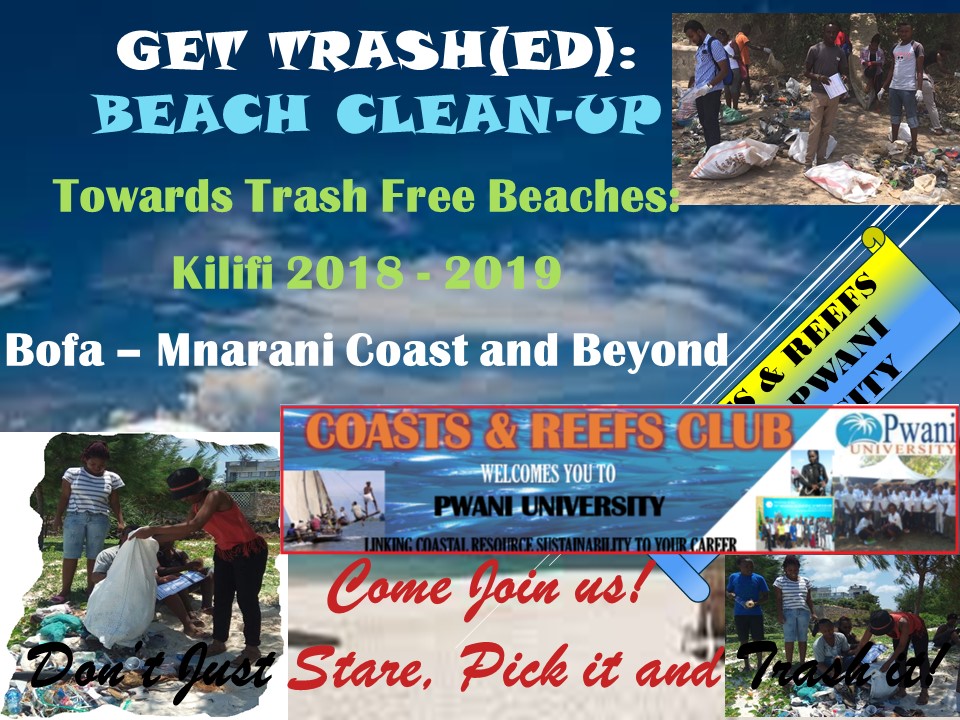 Get Trash(ed): Towards Marine Debris-free beaches along the Kenya Coast