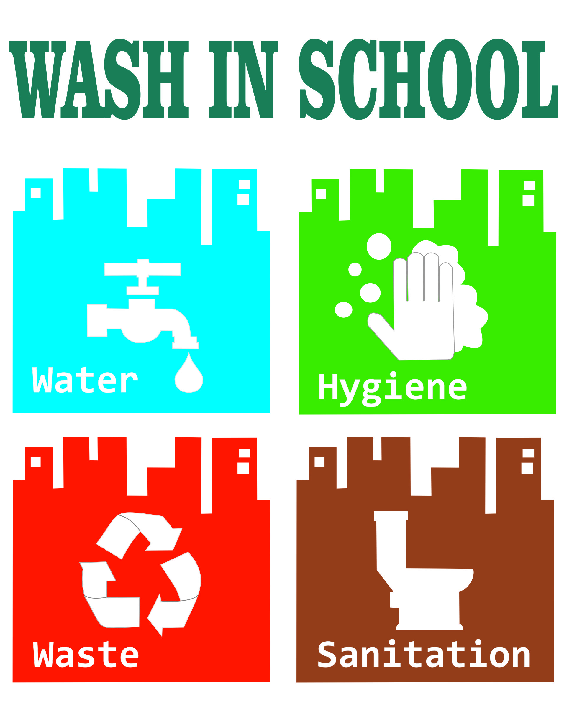Wash in schools Brazil