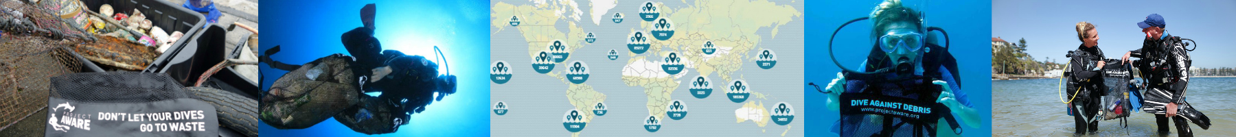Addressing  the global marine debris crisis from an underwater perspective  - citizen science and community engagement for global solution