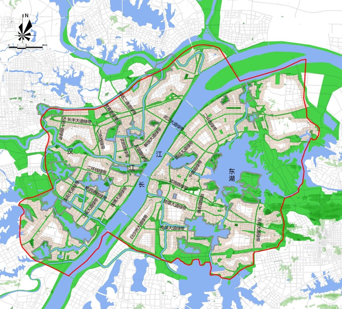 Building Green Spaces Fairly Accessible to All Social Groups - The Practice of Planning Green Spaces in Wuhan