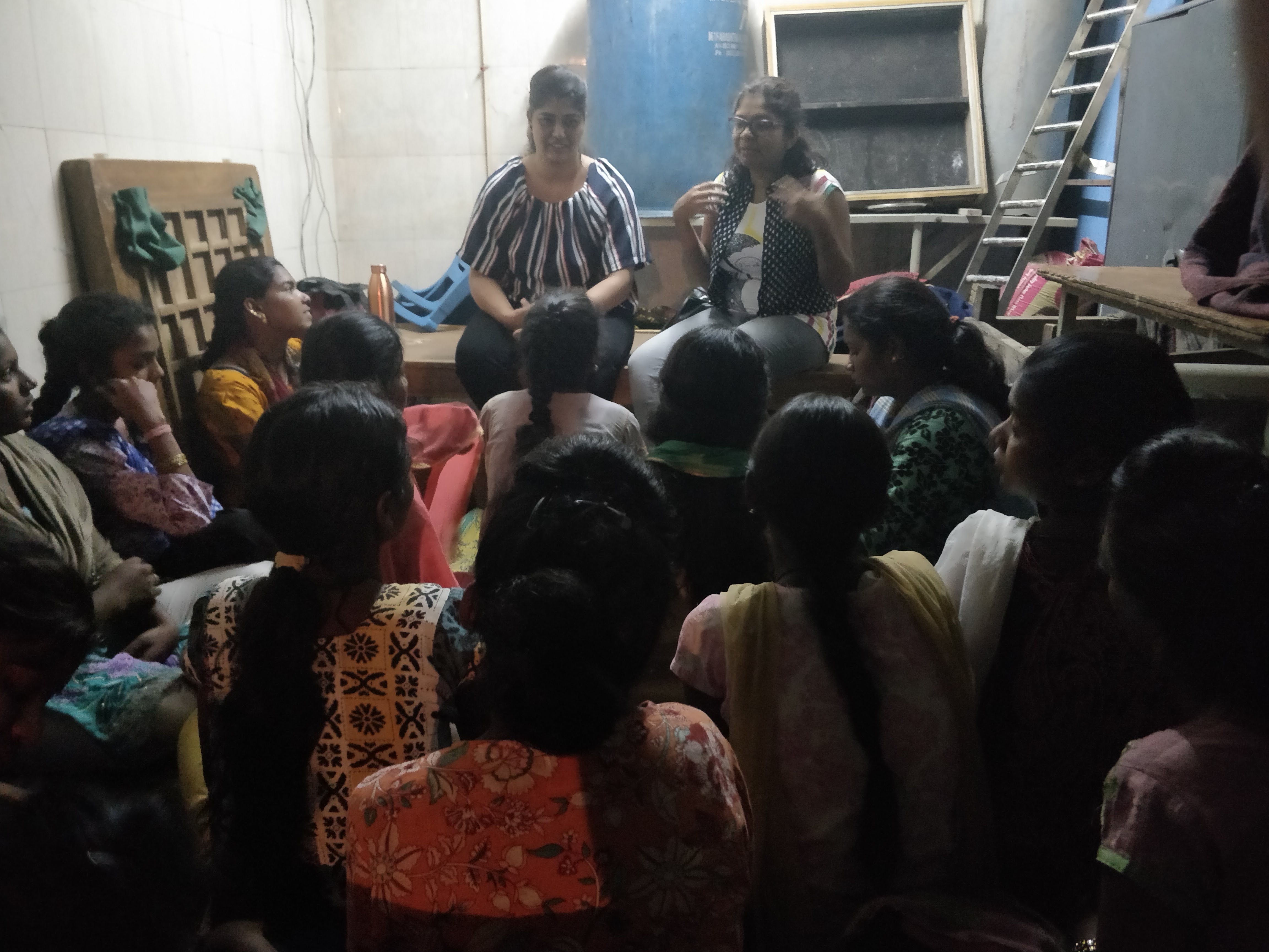 Promoting awareness among women in the slums of Bangalore (India) on usage of Sanitary napkins instead of unclean piece of cloth during the period of menstruation. To promote hygiene and sanitation and irrdication of social stigma around menstruation. Promoting awareness among women in the slums of Bangalore (India) on usage of Sanitary napkins instead of unclean piece of cloth during the period of menstruation. To promote hygiene and sanitation and irrdication of social stigma around menstruation.